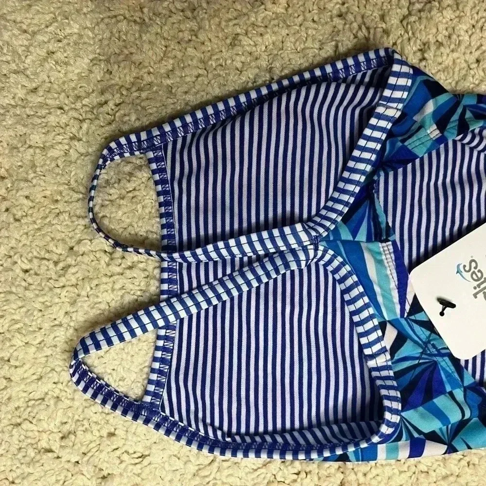 GIRLS UGLIES BY DOLPHIN SWIMWEAR TRAIN STYLE SWIMSUIT SZ 28 NWT